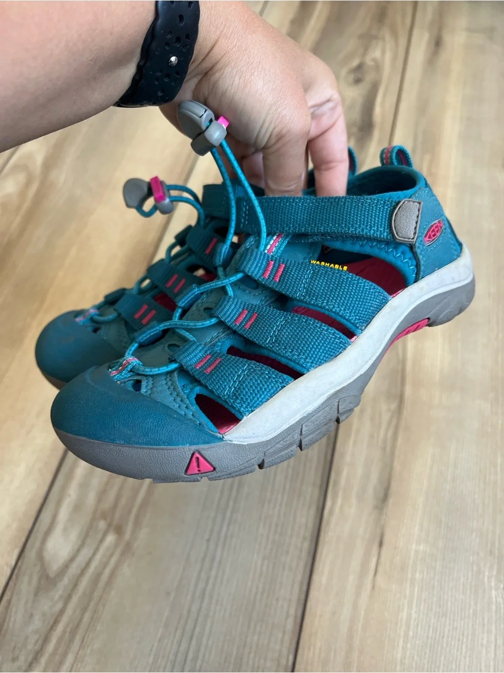 Keen Newport H2 Water Sandal Hiking Girls Deep Aqua